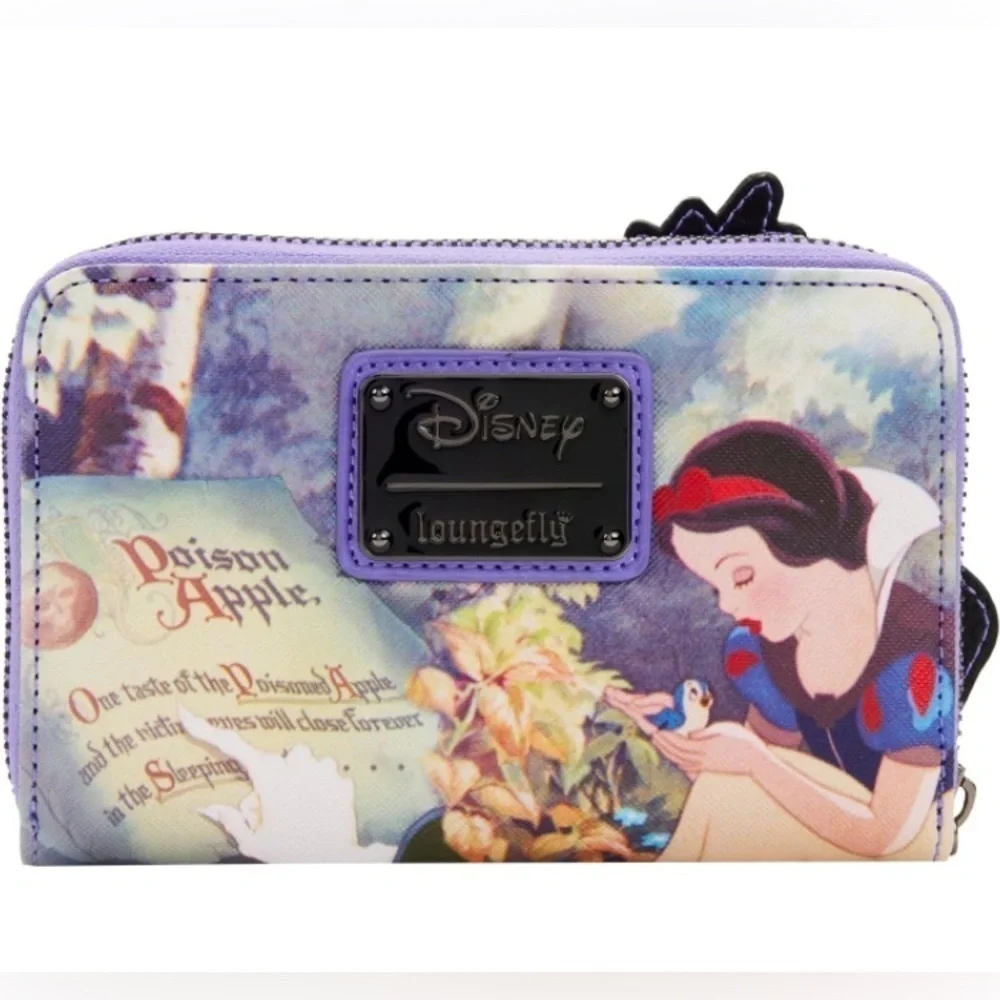 Loungefly x Disney Evil Queen Snow White Zip Around Wallet